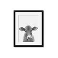 Picture of Cute Little Calf _GroupedProduct_Rectangle_Portrait_Mini_ _GroupedProduct_Rectangle_Portrait_Framed_Matted_
