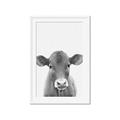 Picture of Cute Little Calf _GroupedProduct_Rectangle_Portrait_Mini_ _GroupedProduct_Rectangle_Portrait_Framed_Matted_