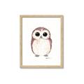 Picture of Baby Farm Owl _GroupedProduct_Rectangle_Portrait_Mini_ _GroupedProduct_Rectangle_Portrait_Framed_Matted_