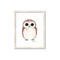 Picture of Baby Farm Owl _GroupedProduct_Rectangle_Portrait_Mini_ _GroupedProduct_Rectangle_Portrait_Framed_Matted_