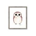 Picture of Baby Farm Owl _GroupedProduct_Rectangle_Portrait_Mini_ _GroupedProduct_Rectangle_Portrait_Framed_Matted_