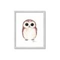 Picture of Baby Farm Owl _GroupedProduct_Rectangle_Portrait_Mini_ _GroupedProduct_Rectangle_Portrait_Framed_Matted_