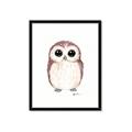 Picture of Baby Farm Owl _GroupedProduct_Rectangle_Portrait_Mini_ _GroupedProduct_Rectangle_Portrait_Framed_Matted_