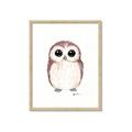 Picture of Baby Farm Owl _GroupedProduct_Rectangle_Portrait_Mini_ _GroupedProduct_Rectangle_Portrait_Framed_Matted_