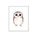 Picture of Baby Farm Owl _GroupedProduct_Rectangle_Portrait_Mini_ _GroupedProduct_Rectangle_Portrait_Framed_Matted_