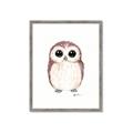 Picture of Baby Farm Owl _GroupedProduct_Rectangle_Portrait_Mini_ _GroupedProduct_Rectangle_Portrait_Framed_Matted_