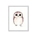 Picture of Baby Farm Owl _GroupedProduct_Rectangle_Portrait_Mini_ _GroupedProduct_Rectangle_Portrait_Framed_Matted_