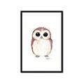 Picture of Baby Farm Owl _GroupedProduct_Rectangle_Portrait_Mini_ _GroupedProduct_Rectangle_Portrait_Framed_Matted_