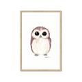 Picture of Baby Farm Owl _GroupedProduct_Rectangle_Portrait_Mini_ _GroupedProduct_Rectangle_Portrait_Framed_Matted_