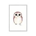 Picture of Baby Farm Owl _GroupedProduct_Rectangle_Portrait_Mini_ _GroupedProduct_Rectangle_Portrait_Framed_Matted_