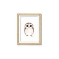 Picture of Baby Farm Owl _GroupedProduct_Rectangle_Portrait_Mini_ _GroupedProduct_Rectangle_Portrait_Framed_Matted_