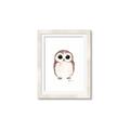 Picture of Baby Farm Owl _GroupedProduct_Rectangle_Portrait_Mini_ _GroupedProduct_Rectangle_Portrait_Framed_Matted_