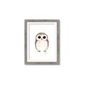 Picture of Baby Farm Owl _GroupedProduct_Rectangle_Portrait_Mini_ _GroupedProduct_Rectangle_Portrait_Framed_Matted_
