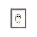 Picture of Baby Farm Owl _GroupedProduct_Rectangle_Portrait_Mini_ _GroupedProduct_Rectangle_Portrait_Framed_Matted_