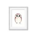Picture of Baby Farm Owl _GroupedProduct_Rectangle_Portrait_Mini_ _GroupedProduct_Rectangle_Portrait_Framed_Matted_