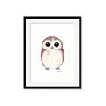 Picture of Baby Farm Owl _GroupedProduct_Rectangle_Portrait_Mini_ _GroupedProduct_Rectangle_Portrait_Framed_Matted_