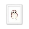 Picture of Baby Farm Owl _GroupedProduct_Rectangle_Portrait_Mini_ _GroupedProduct_Rectangle_Portrait_Framed_Matted_