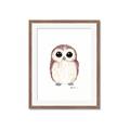 Picture of Baby Farm Owl _GroupedProduct_Rectangle_Portrait_Mini_ _GroupedProduct_Rectangle_Portrait_Framed_Matted_