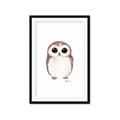 Picture of Baby Farm Owl _GroupedProduct_Rectangle_Portrait_Mini_ _GroupedProduct_Rectangle_Portrait_Framed_Matted_