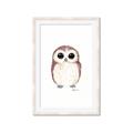 Picture of Baby Farm Owl _GroupedProduct_Rectangle_Portrait_Mini_ _GroupedProduct_Rectangle_Portrait_Framed_Matted_