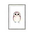 Picture of Baby Farm Owl _GroupedProduct_Rectangle_Portrait_Mini_ _GroupedProduct_Rectangle_Portrait_Framed_Matted_
