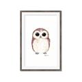 Picture of Baby Farm Owl _GroupedProduct_Rectangle_Portrait_Mini_ _GroupedProduct_Rectangle_Portrait_Framed_Matted_