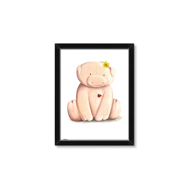 Picture of Cute Piggy _GroupedProduct_Rectangle_Portrait_Mini_ _GroupedProduct_Rectangle_Portrait_Framed_Matted_