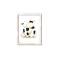 Picture of Cute Cow _GroupedProduct_Rectangle_Portrait_Mini_ _GroupedProduct_Rectangle_Portrait_Framed_Matted_