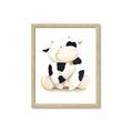 Picture of Cute Cow _GroupedProduct_Rectangle_Portrait_Mini_ _GroupedProduct_Rectangle_Portrait_Framed_Matted_