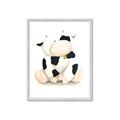 Picture of Cute Cow _GroupedProduct_Rectangle_Portrait_Mini_ _GroupedProduct_Rectangle_Portrait_Framed_Matted_
