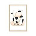 Picture of Cute Cow _GroupedProduct_Rectangle_Portrait_Mini_ _GroupedProduct_Rectangle_Portrait_Framed_Matted_