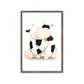 Picture of Cute Cow _GroupedProduct_Rectangle_Portrait_Mini_ _GroupedProduct_Rectangle_Portrait_Framed_Matted_