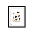 Picture of Cute Cow _GroupedProduct_Rectangle_Portrait_Mini_ _GroupedProduct_Rectangle_Portrait_Framed_Matted_