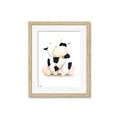 Picture of Cute Cow _GroupedProduct_Rectangle_Portrait_Mini_ _GroupedProduct_Rectangle_Portrait_Framed_Matted_