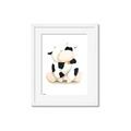 Picture of Cute Cow _GroupedProduct_Rectangle_Portrait_Mini_ _GroupedProduct_Rectangle_Portrait_Framed_Matted_