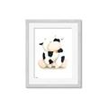Picture of Cute Cow _GroupedProduct_Rectangle_Portrait_Mini_ _GroupedProduct_Rectangle_Portrait_Framed_Matted_