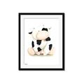 Picture of Cute Cow _GroupedProduct_Rectangle_Portrait_Mini_ _GroupedProduct_Rectangle_Portrait_Framed_Matted_