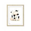 Picture of Cute Cow _GroupedProduct_Rectangle_Portrait_Mini_ _GroupedProduct_Rectangle_Portrait_Framed_Matted_