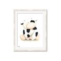 Picture of Cute Cow _GroupedProduct_Rectangle_Portrait_Mini_ _GroupedProduct_Rectangle_Portrait_Framed_Matted_