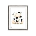 Picture of Cute Cow _GroupedProduct_Rectangle_Portrait_Mini_ _GroupedProduct_Rectangle_Portrait_Framed_Matted_