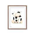 Picture of Cute Cow _GroupedProduct_Rectangle_Portrait_Mini_ _GroupedProduct_Rectangle_Portrait_Framed_Matted_