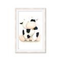 Picture of Cute Cow _GroupedProduct_Rectangle_Portrait_Mini_ _GroupedProduct_Rectangle_Portrait_Framed_Matted_