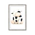Picture of Cute Cow _GroupedProduct_Rectangle_Portrait_Mini_ _GroupedProduct_Rectangle_Portrait_Framed_Matted_