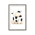 Picture of Cute Cow _GroupedProduct_Rectangle_Portrait_Mini_ _GroupedProduct_Rectangle_Portrait_Framed_Matted_