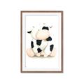 Picture of Cute Cow _GroupedProduct_Rectangle_Portrait_Mini_ _GroupedProduct_Rectangle_Portrait_Framed_Matted_