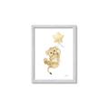 Picture of Floating Baby lion cub _GroupedProduct_Rectangle_Portrait_Mini_ _GroupedProduct_Rectangle_Portrait_Framed_Matted_