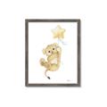 Picture of Floating Baby lion cub _GroupedProduct_Rectangle_Portrait_Mini_ _GroupedProduct_Rectangle_Portrait_Framed_Matted_