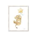 Picture of Floating Baby lion cub _GroupedProduct_Rectangle_Portrait_Mini_ _GroupedProduct_Rectangle_Portrait_Framed_Matted_