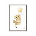 Picture of Floating Baby lion cub _GroupedProduct_Rectangle_Portrait_Mini_ _GroupedProduct_Rectangle_Portrait_Framed_Matted_