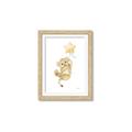 Picture of Floating Baby lion cub _GroupedProduct_Rectangle_Portrait_Mini_ _GroupedProduct_Rectangle_Portrait_Framed_Matted_